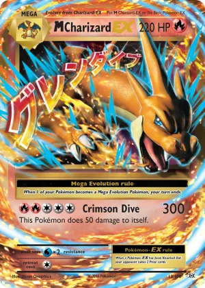 M Charizard-EX Pokémon Evolutions #13 Holo