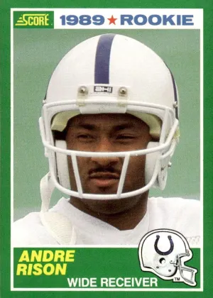 Andre Rison 1989 Score Football #272