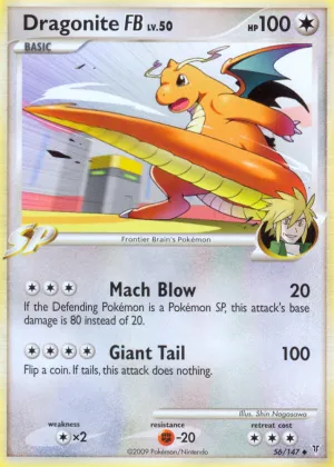 Dragonite FB Pokémon Supreme Victors #56 Reverse Holo