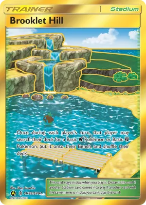 Brooklet Hill Pokémon Hidden Fates Shiny Vault #SV88 Holo