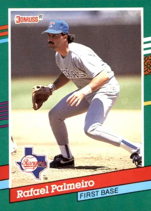 Rafael Palmeiro 1991 Donruss Baseball #521