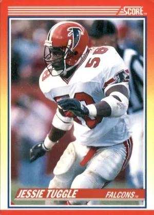 Jessie Tuggle 1990 Score Football #269