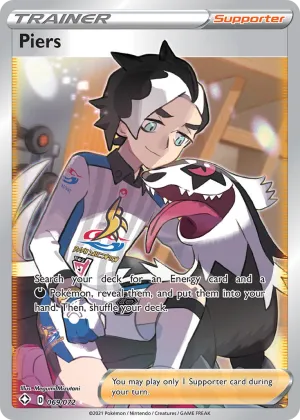 Piers Pokémon Shining Fates #69 Holo