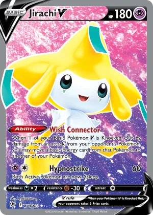 Jirachi V Pokémon Astral Radiance #170 Holo