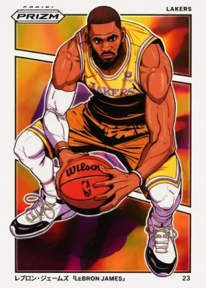 LeBron James 2024 Panini Prizm Manga Basketball #12