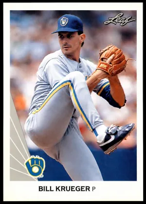 Bill Krueger 1990 Leaf Baseball #421