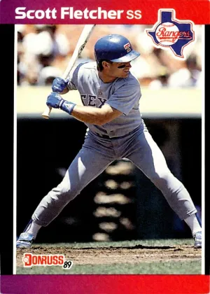 Scott Fletcher 1989 Donruss Baseball #142