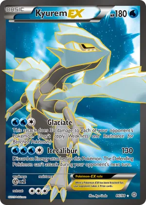 Kyurem-EX Pokémon Ancient Origins #86 Holo