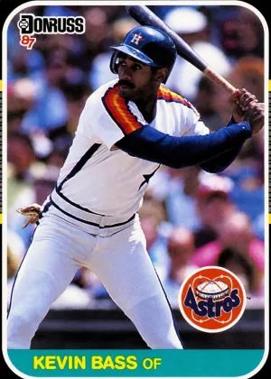 Kevin Bass 1987 Donruss Baseball #410