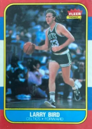 Larry Bird 1986 Fleer Basketball #9