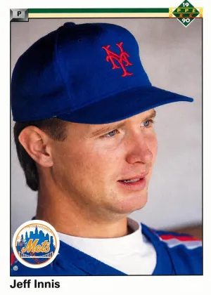 Jeff Innis 1990 Upper Deck Baseball Error #562
