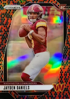 Jayden Daniels 2024 Panini Prizm Football Snakeskin #347