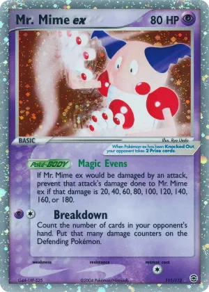Mr. Mime ex Pokémon FireRed & LeafGreen #111 Holo