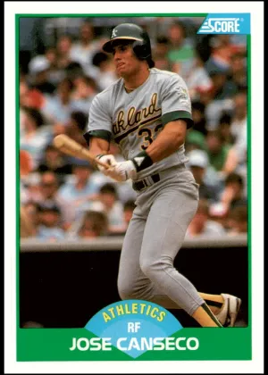 Jose Canseco 1989 Score Baseball #1