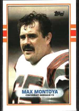 Max Montoya 1989 Topps Football #30