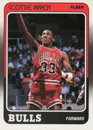 Scottie Pippen 1988 Fleer Basketball #20