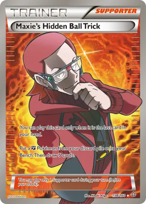 Maxie's Hidden Ball Trick Pokémon Primal Clash #158 Holo