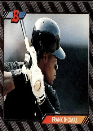 Frank Thomas 1992 Bowman Baseball Foil #551