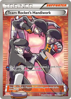 Team Rocket's Handiwork Pokémon Fates Collide #124 Holo