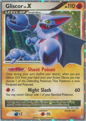 Gliscor LV.X Pokémon Legends Awakened #141 Holo