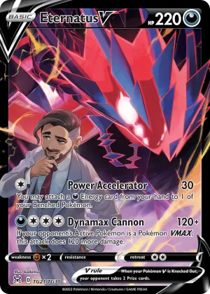 Eternatus V Pokémon Lost Origin Trainer Gallery #TG21 Holo