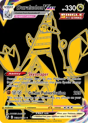 Duraludon VMAX Pokémon Silver Tempest Trainer Gallery #TG30 Holo