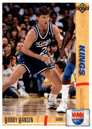 Bobby Hansen 1991 Upper Deck Basketball #318