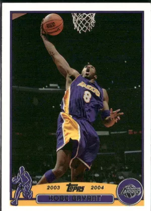 Kobe Bryant 2003 Topps Basketball #36