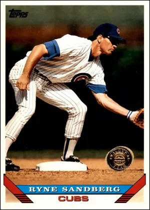 Ryne Sandberg 1993 Topps Baseball Colorado Rockies Inaugural #3