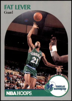 Fat Lever 1990 Hoops Basketball #408
