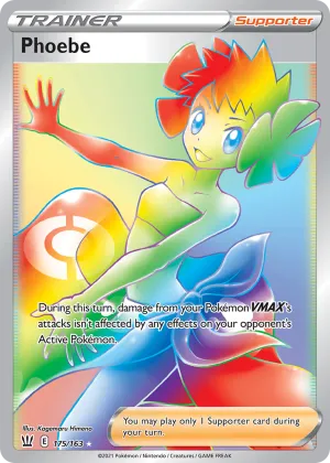 Phoebe Pokémon Battle Styles #175 Holo