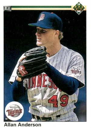 Allan Anderson 1990 Upper Deck Baseball #219