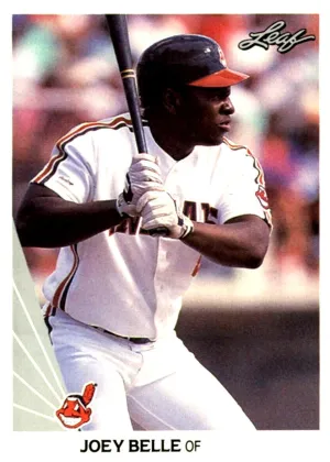 Albert Belle 1990 Leaf Baseball #180