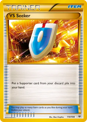 VS Seeker Pokémon Roaring Skies #110 Holo