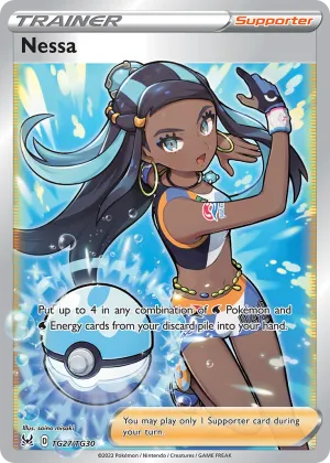 Nessa Pokémon Lost Origin Trainer Gallery #TG27 Holo
