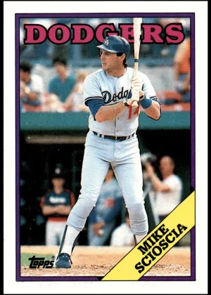 Mike Scioscia 1988 Topps Baseball #225