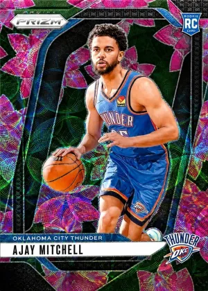Ajay Mitchell 2024 Panini Prizm Basketball Lotus Flower #226