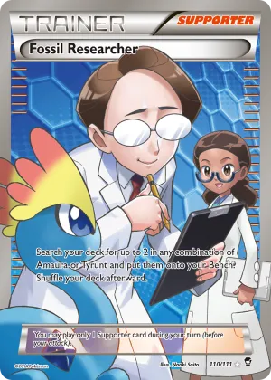 Fossil Researcher Pokémon Furious Fists #110 Holo