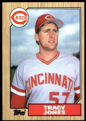 Tracy Jones 1987 Topps Baseball #146