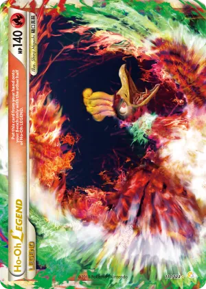 Ho-Oh LEGEND Pokémon HeartGold & SoulSilver #111 Holo