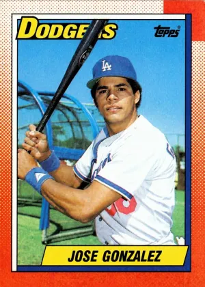 Jose Gonzalez 1990 Topps Baseball #98