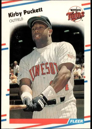 Kirby Puckett 1988 Fleer Baseball #19