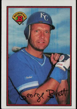 George Brett 1989 Bowman Baseball #121