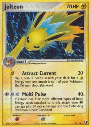Jolteon Pokémon Unseen Forces #8 Holo