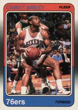 Charles Barkley 1988 Fleer Basketball #85
