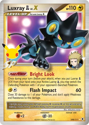 Luxray GL LV.X Pokémon Celebrations: Classic Collection #109 Holo
