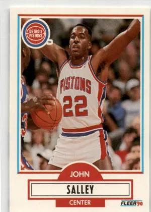 John Salley 1990 Fleer Basketball #60