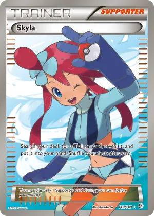 Skyla Pokémon Boundaries Crossed #149 Holo