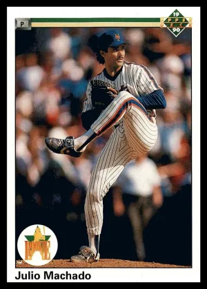 Julio Machado 1990 Upper Deck Baseball #93