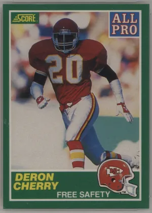 Deron Cherry 1989 Score All Pro Football #301